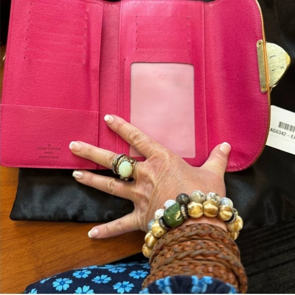 Louis Vuitton Murakami Multicolor Monogram Wallet/Clutch
